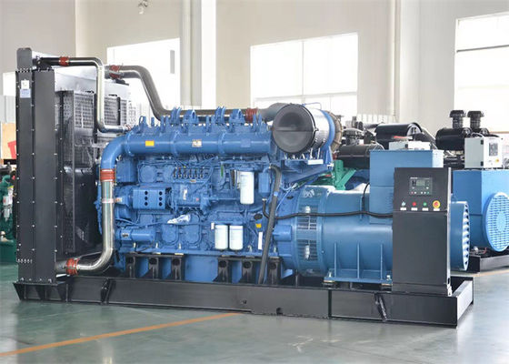 certificat diesel ouvert de la CE d'OEM de moteur du groupe électrogène 800kw YUCHAI