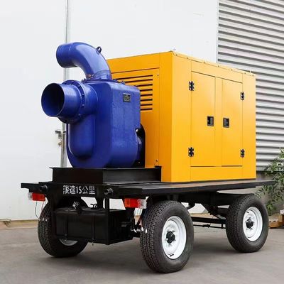 Le moteur diesel installé facile de pompe à eau de pompe à eau de 12 puissances en chevaux a placé pour le contrôle de l'eau