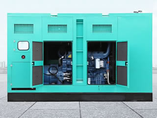 La place forment le générateur diesel de 3 phases